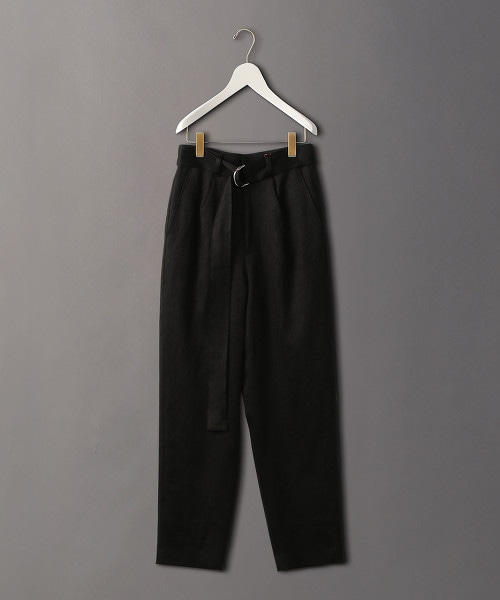 <6(ROKU)>HEAVY LINEN PANTS/長褲