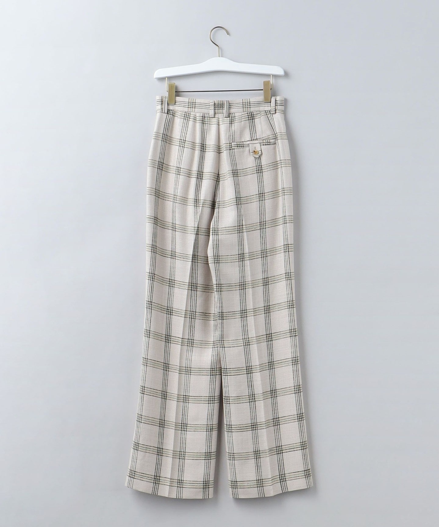 6(ROKU)＞NEP CHECK PANTS 2022SS/褲子日本製｜outlet BEAUTY & YOUTH