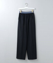＜6(ROKU)＞JACQUARD GOME PANTS 2022FW/褲子 日本製