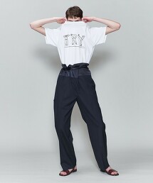 ＜6(ROKU)＞毛色丁布褲子 日本製