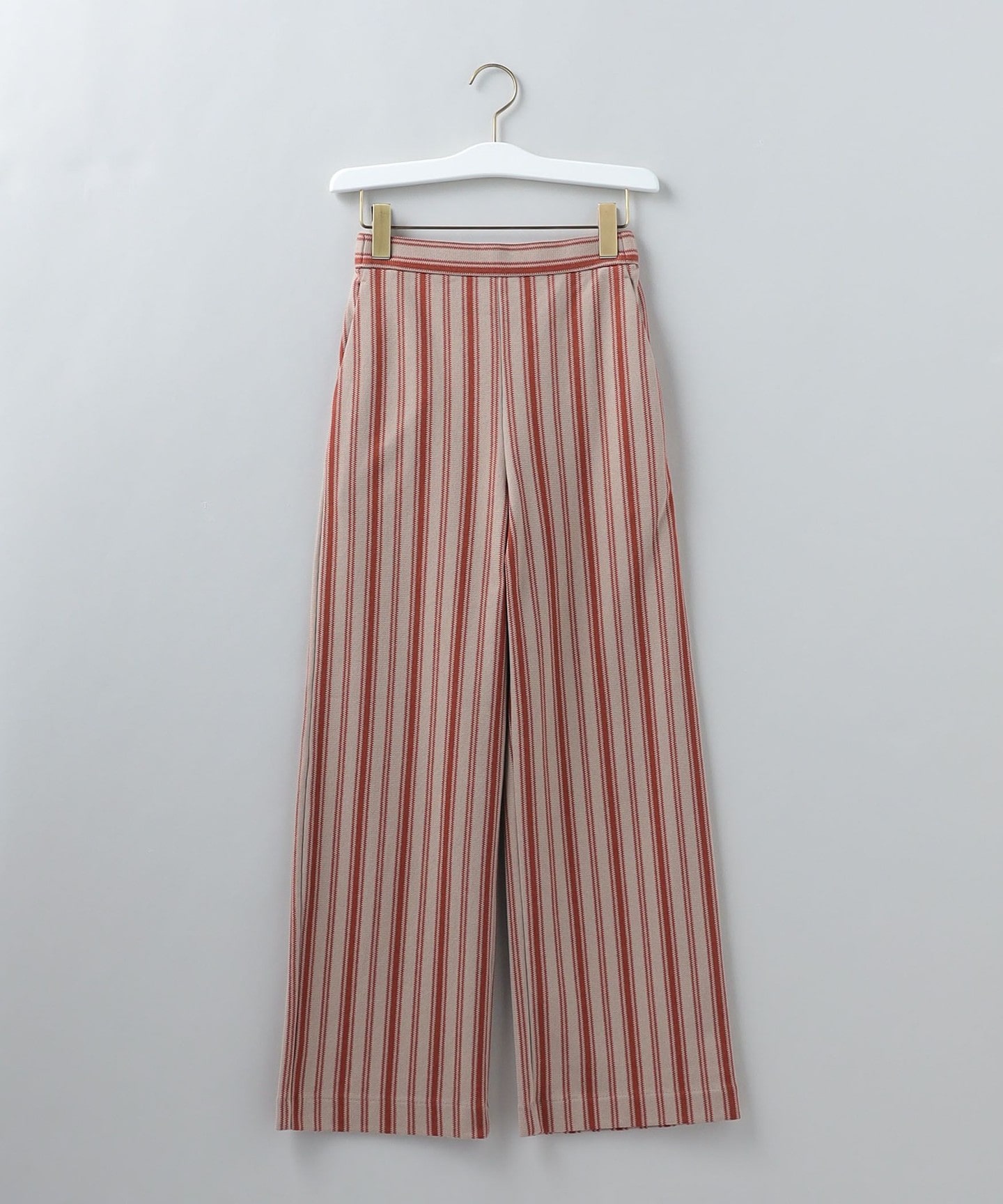 6(ROKU)＞COTTON STRIPE GOME PANTS/褲子日本製｜outlet BEAUTY