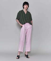 ＜6(ROKU)＞SATIN PANTS 2/長褲 日本製