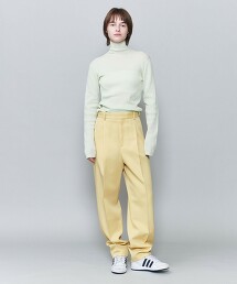 ＜6(ROKU)＞KARSEY PANTS 22FW/褲子 日本製