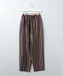 ＜6(ROKU)＞CUPRA STRIPE PANTS/褲子 日本製