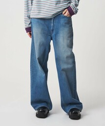 ＜6(ROKU)＞棉牛仔褲 日本製