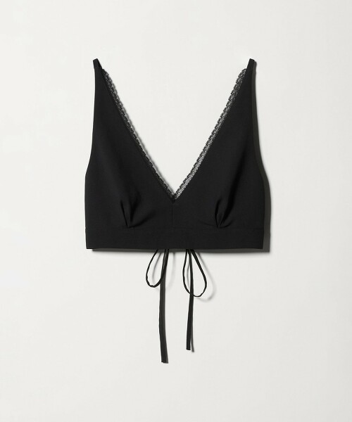 ＜6(ROKU)＞蕾絲吊帶背心 日本製