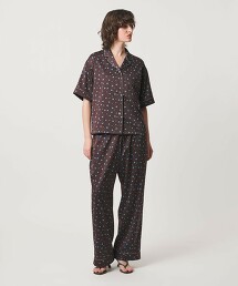 ＜6(ROKU)＞ 小花紋短袖襯衫 日本製