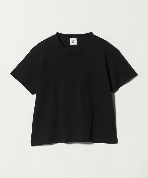 ＜6(ROKU)＞棉彈性針織T恤 日本製