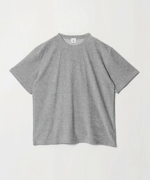 ＜6(ROKU)＞拉絨T恤 GRAY 日本製