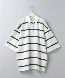 ＜6(ROKU)＞RUGGER SHIRT BIG/橄欖球襯衫 日本製