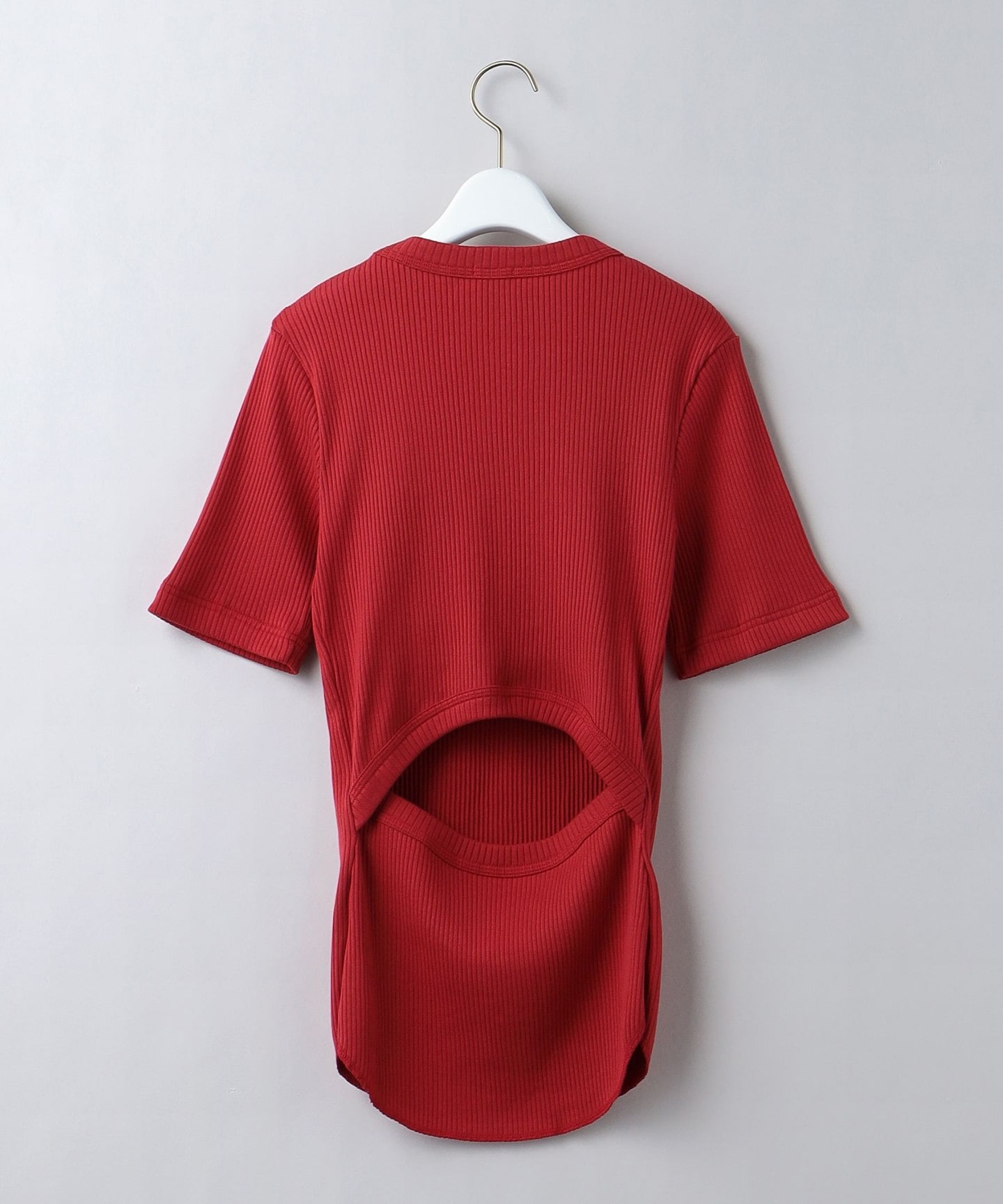 6 COTTON RIB BACK HOLE TOP | www.avredentor.com.br