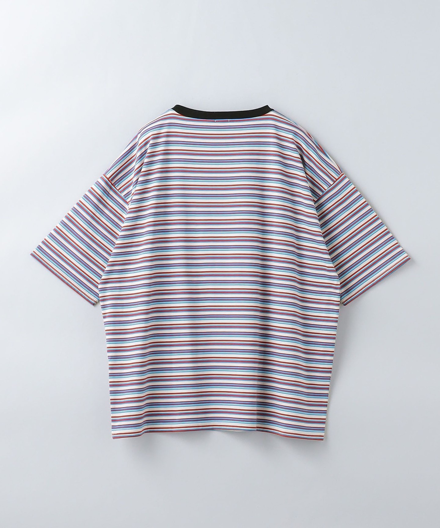 6(ROKU)＞MULTI BORDER T-SHIRT/Tシャツ - レディース