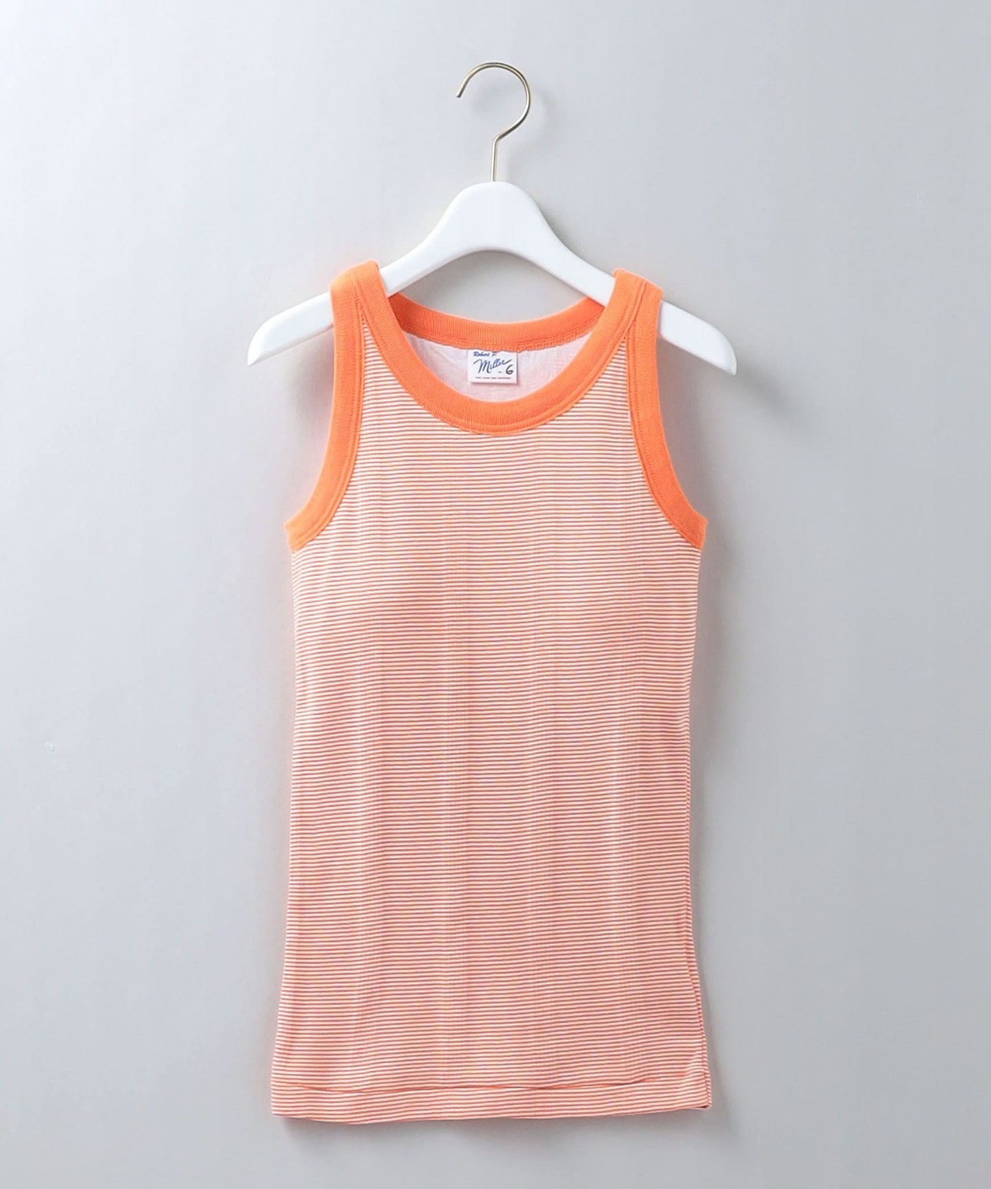 Robert.P.Miller×6(ROKU)＞BORDER TANK TOP/坦克背心｜6｜UNITED