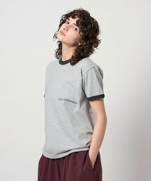 ＜6(ROKU)＞THINK DIFFERENTRY 滾邊T恤