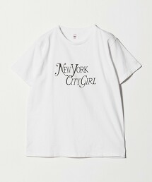 ＜6(ROKU)＞NEW YORK CITY GIRL T恤