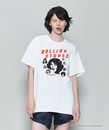 ＜6(ROKU)＞ROLLING STONES 短袖T恤