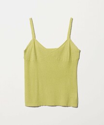 ＜6(ROKU)＞Picot 針織吊帶衫