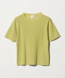 ＜6(ROKU)＞Picot 短袖針織