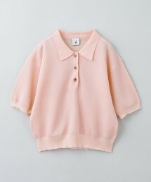 ＜6(ROKU)＞配色POLO針織