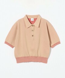 ＜6(ROKU)＞配色POLO針織