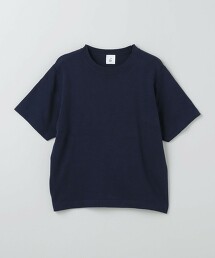 ＜6(ROKU)＞棉質配色短袖針織上衣