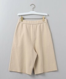 ＜6(ROKU)＞COTTON NYLON MILANO RIB SHORT PANTS/褲子 日本製