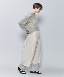 ＜6(ROKU)＞SUKE DRAWSTRING SKIRT/裙子 日本製