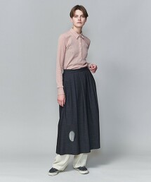 ＜6(ROKU)＞CIRCLE SKIRT/裙子 日本製