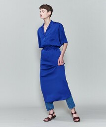 ＜6(ROKU)＞SATIN SKIRT 23SS/裙子 日本製