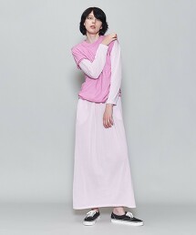 ＜6(ROKU)＞棉質透膚長洋裝 日本製