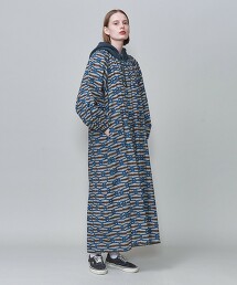 ＜6(ROKU)＞COTTON BATIK DRESS/洋裝 日本製