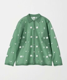 ＜6(ROKU)＞透膚刺繡襯衫