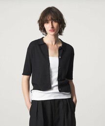 ＜6(ROKU)＞Picot 針織外套