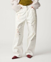 ＜timemachine＞PAINT PAINTER PANTS 長褲 日本製