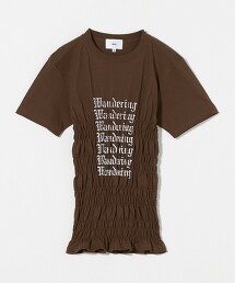 【特別訂製】＜Ruro × 6＞SHIRRING T恤