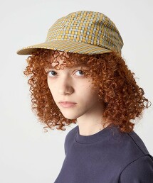 【特別訂製】＜Share the Fantasy × 6＞CHECK LONG BRIM CAP 格紋棒球帽