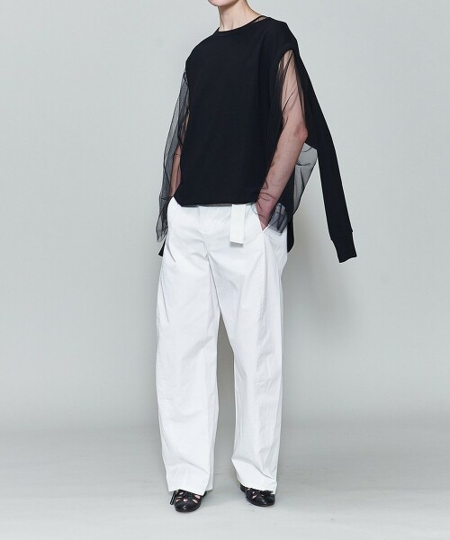 【特別訂製】＜INSCRIRE for 6＞HOLE LONG SLEEVE T-SHIRT 日本製