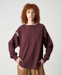 【特別訂製】＜INSCRIRE for 6＞HOLE LONG SLEEVE T-SHIRT 日本製