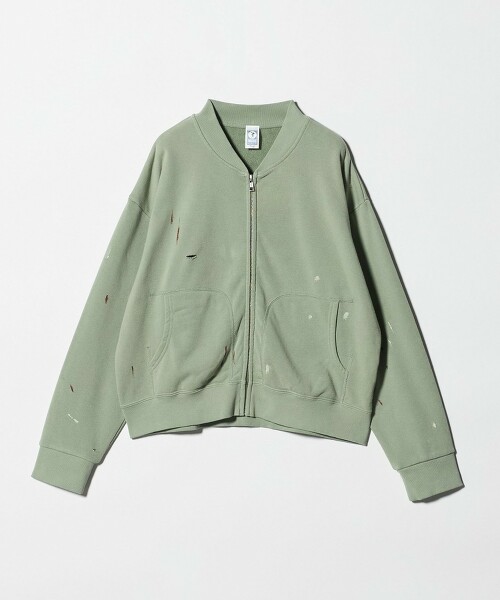 【特別訂製】＜DISCUS ATHLETIC for 6＞破壞拉鍊衛衣