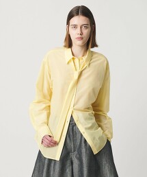 ＜AEWEN MATOPH＞棉蠶絲綁結襯衫 日本製