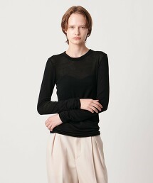 ＜AEWEN MATOPH＞圓領長袖上衣 日本製