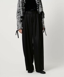 ＜AEWEN MATOPH＞拼接抓皺長褲