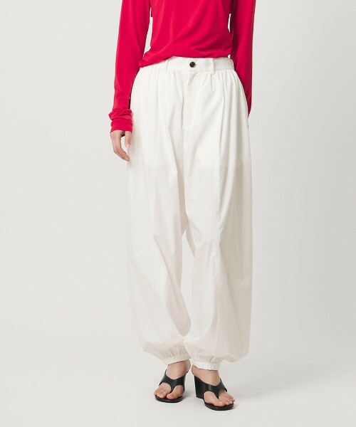 ＜AEWEN MATOPH＞拼接抓皺氣球褲