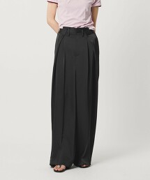 ＜AEWEN MATOPH＞緞面內打摺長褲