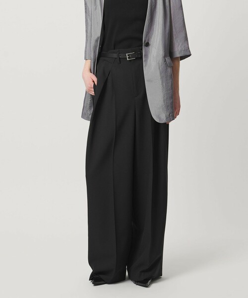 ＜AEWEN MATOPH＞內打摺長褲  