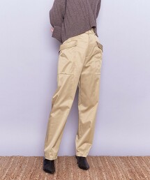 ＜AEWEN MATOPH＞CU/C 色丁布 口袋錐形褲子 日本製