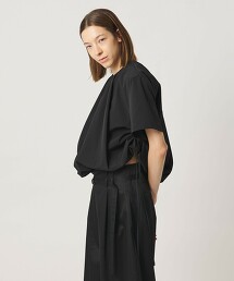 ＜AEWEN MATOPH＞氣球側邊抽繩短袖罩衫