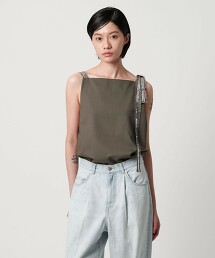 ＜AEWEN MATOPH＞亮片織帶2WAY背心
