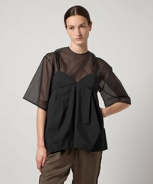 ＜AEWEN MATOPH＞拼接吊帶衫 日本製