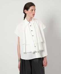＜AEWEN MATOPH＞荷葉土耳其袖襯衫 日本製